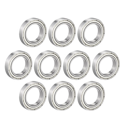 uxcell Uxcell Deep Groove Ball Bearings Thin Section Double Shielded Chrome Steel ABEC1