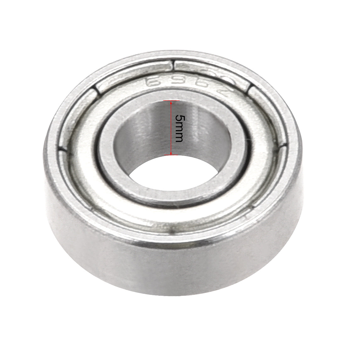 uxcell Uxcell Deep Groove Ball Bearings Metric Double Shielded Chrome Steel Roller Z2