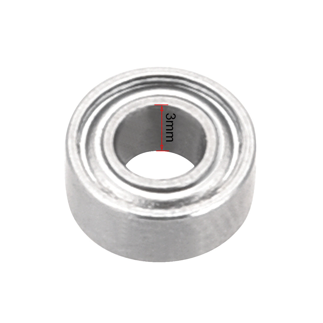 uxcell Uxcell Deep Groove Ball Bearings Metric Double Shielded Chrome Steel Roller Z2