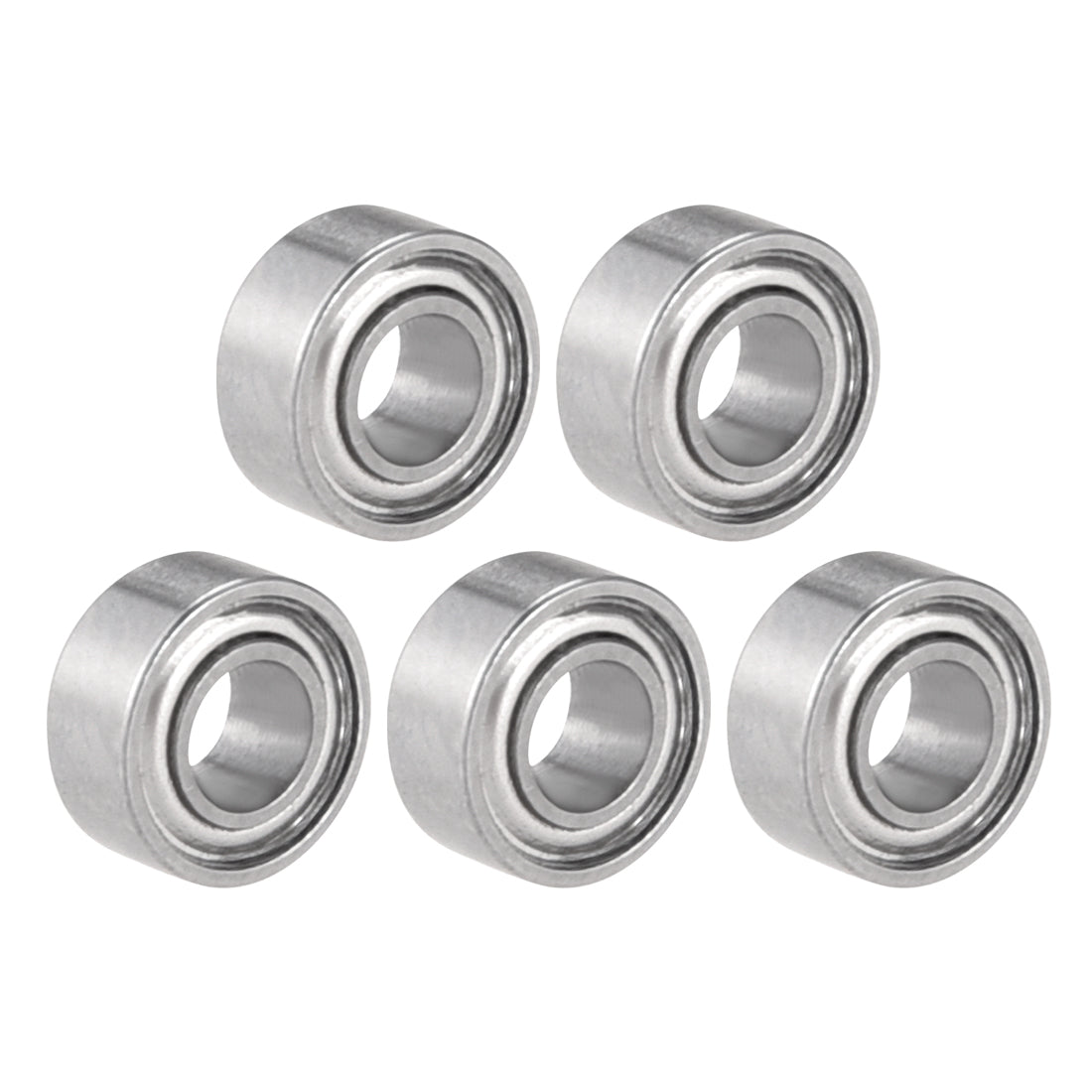 uxcell Uxcell Deep Groove Ball Bearings Metric Double Shielded Chrome Steel Roller Z2