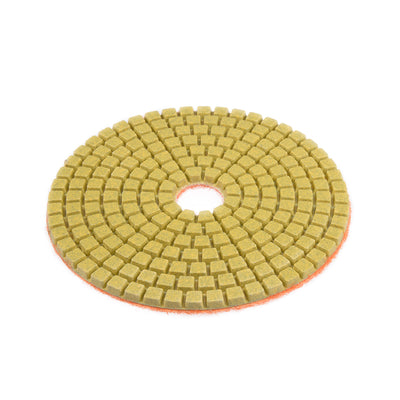 Harfington Diamond Polishing Sanding Grinding Pads Discs 4 Inch Grit 300 10 Pcs for Granite Concrete Stone Marble