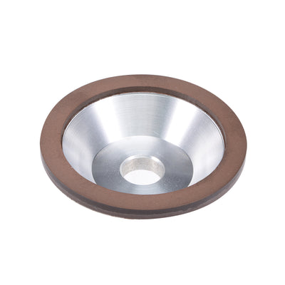 Harfington 100x32x20x10x3mm Resin Bond Cup Diamond Grinding Wheel 240 Grit for Carbide Metal