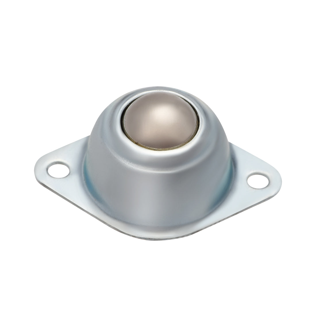 Harfington Ball Transfer Bearing Unit 5/8 Inch 1 Inch Load Flange Mounted Bearing Steel for Transmission 2pcs