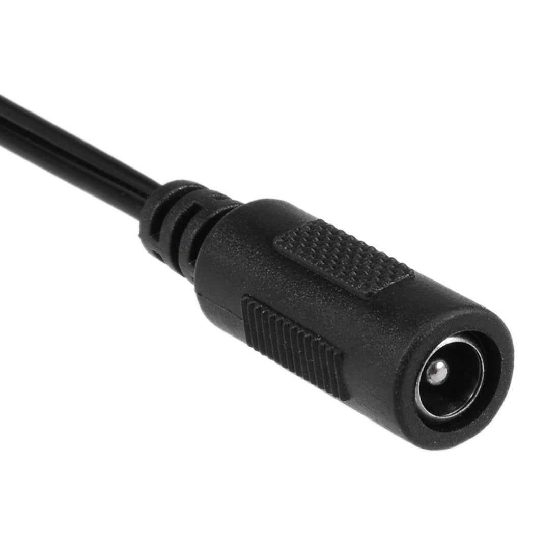 Harfington 17cm Plastic 2.5x0.7mm Male to 5.5x2.1mm Female DC Power Extension Cable Connector for CCTV Security Camera