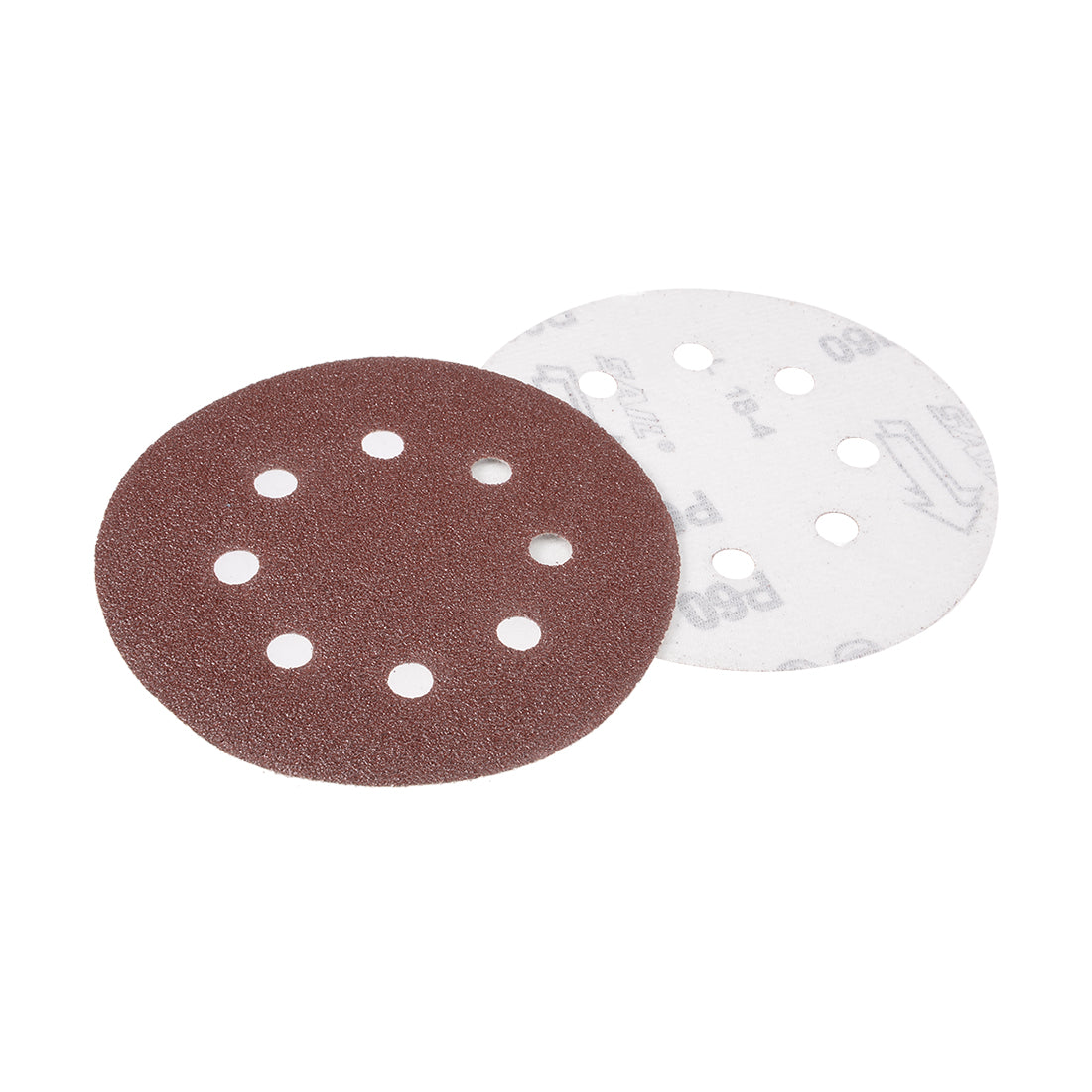 Harfington 5'' 8-hole Hook Loop Sanding Disc Flock Sandpaper