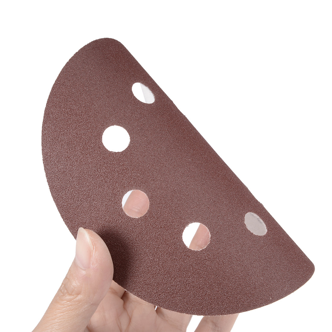 Harfington 5'' 8-hole Hook Loop Sanding Disc Flock Sandpaper