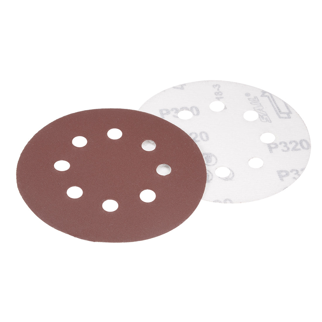 Harfington 5'' 8-hole Hook Loop Sanding Disc Flock Sandpaper