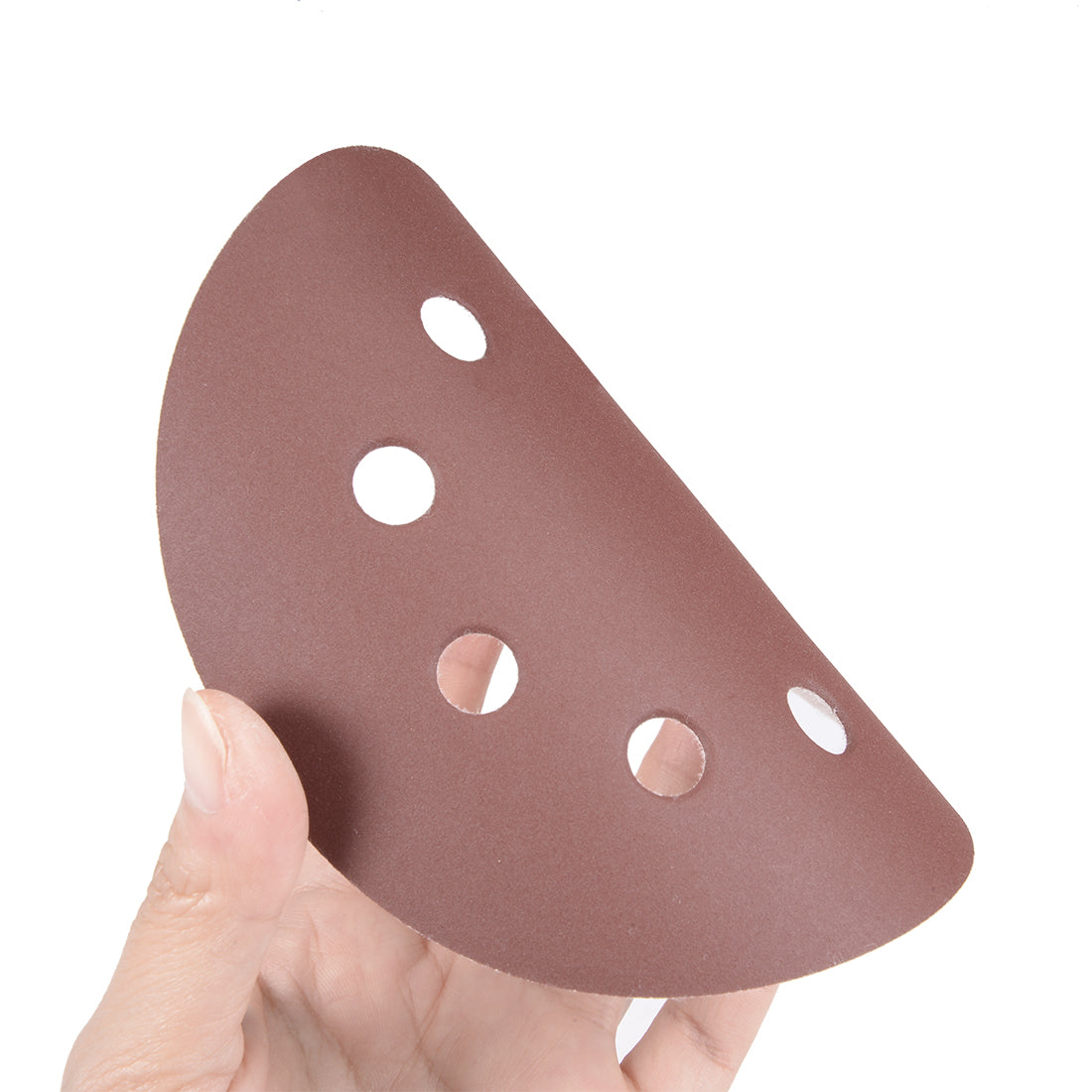 Harfington 5'' 8-hole Hook Loop Sanding Disc Flock Sandpaper