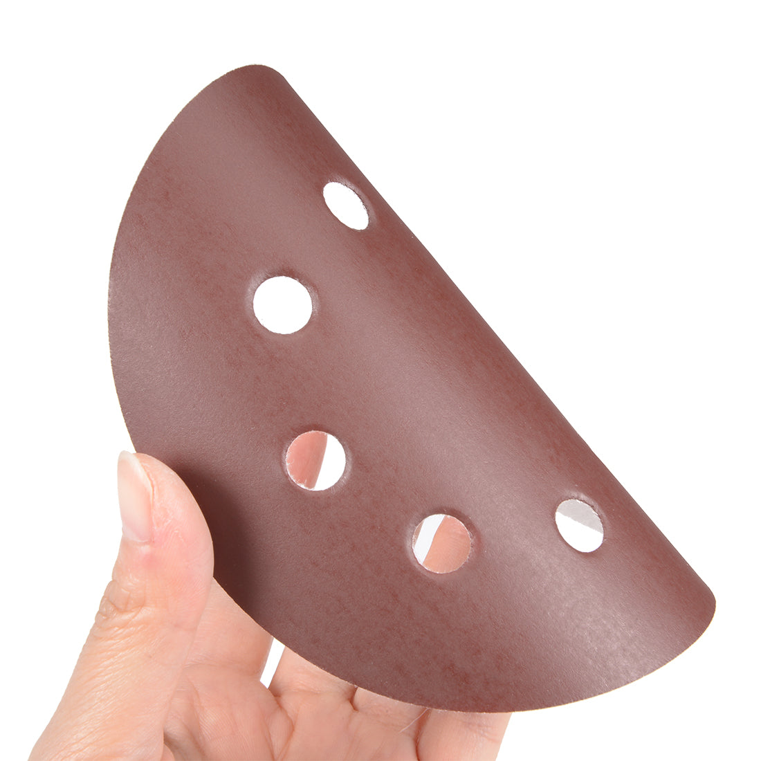 Harfington 5'' 8-hole Hook Loop Sanding Disc Flock Sandpaper