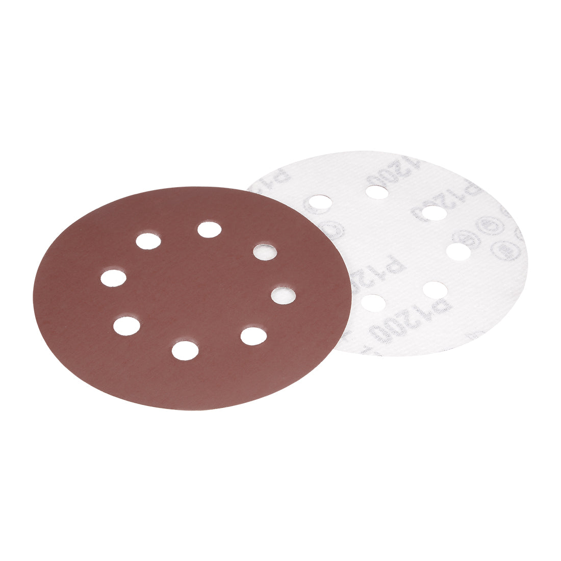 Harfington 5'' 8-hole Hook Loop Sanding Disc Flock Sandpaper