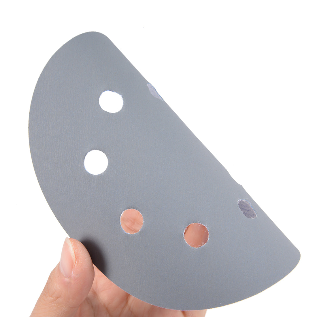 Harfington 5'' 8-hole Hook Loop Sanding Disc Flock Sandpaper