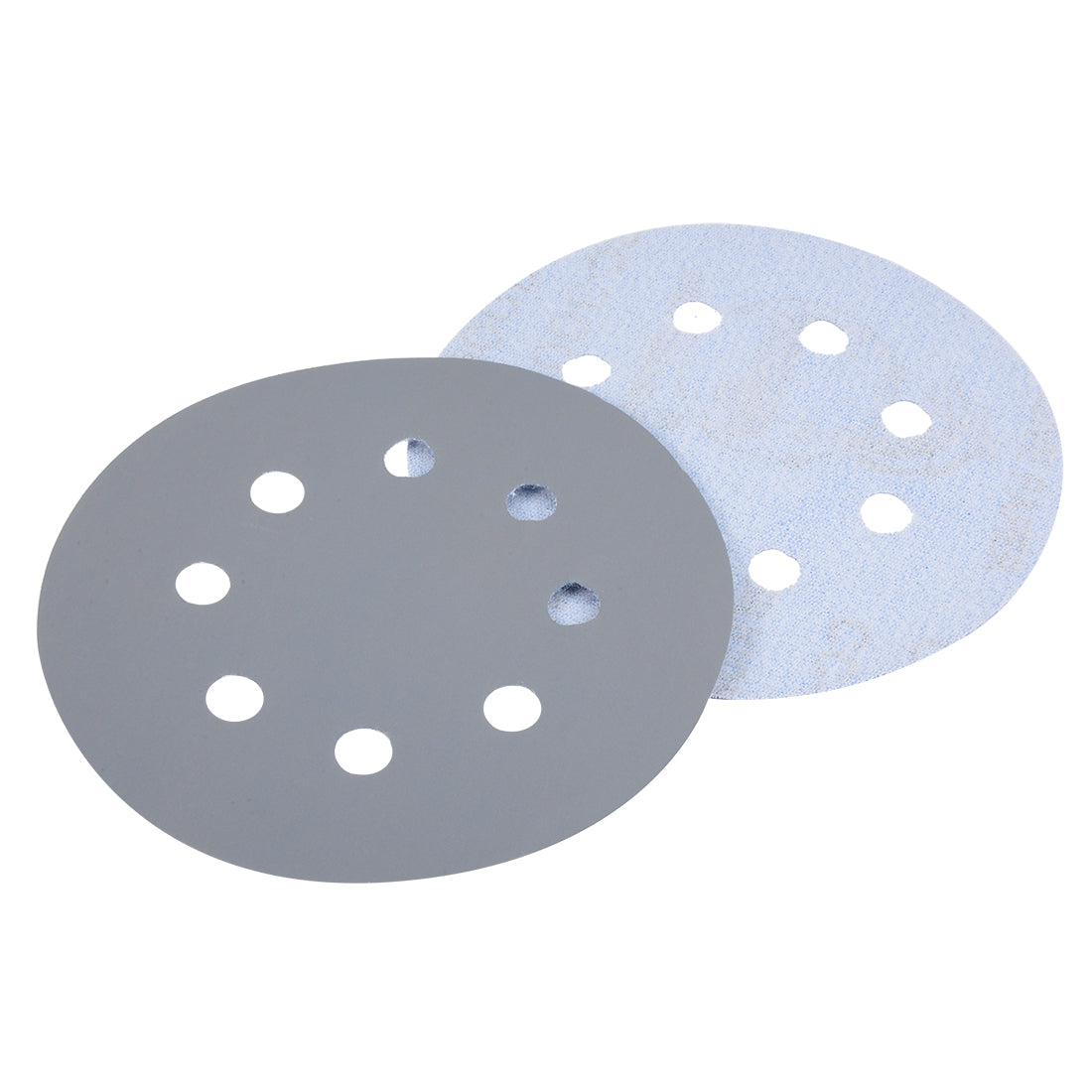 Harfington 5'' 8-hole Hook Loop Sanding Disc Flock Sandpaper