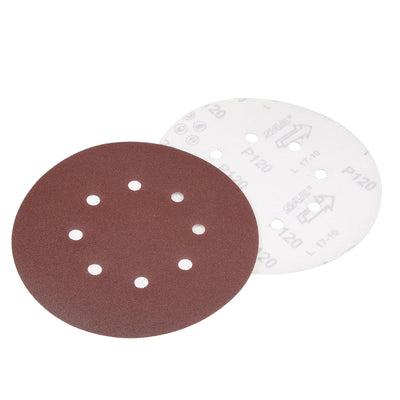 Harfington 8-hole Hook Loop Sanding Disc Flock Sandpaper