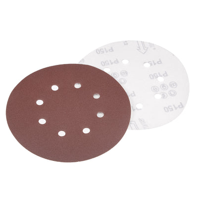 Harfington 8-hole Hook Loop Sanding Disc Flock Sandpaper