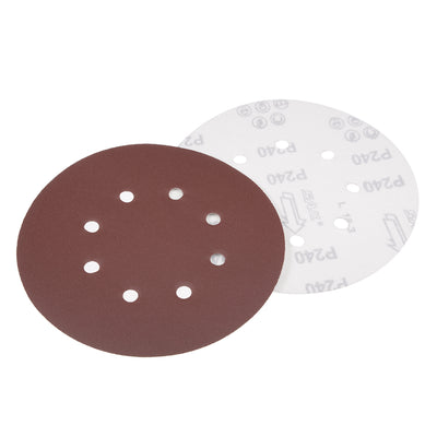Harfington 8-hole Hook Loop Sanding Disc Flock Sandpaper