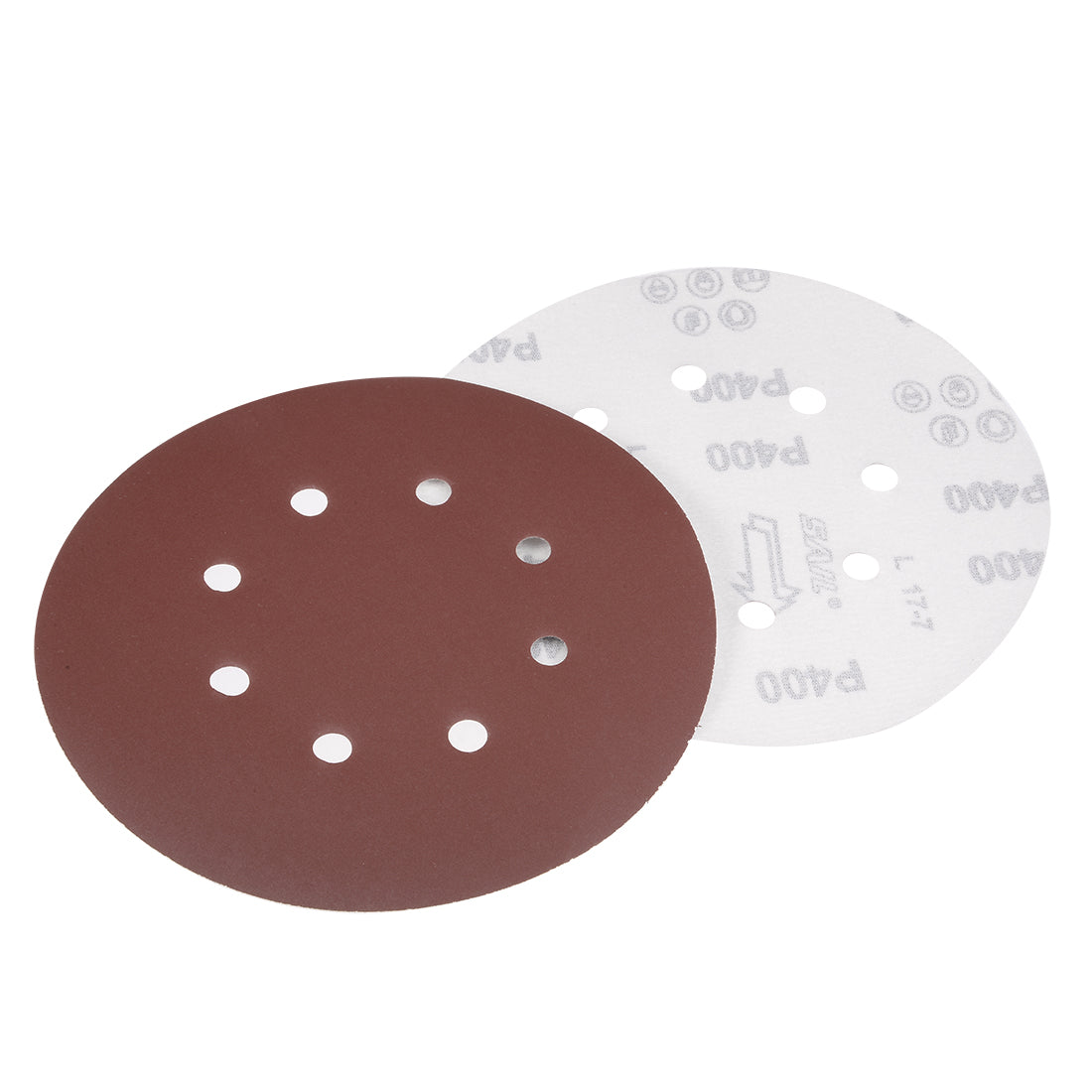 Harfington 8-hole Hook Loop Sanding Disc Flock Sandpaper