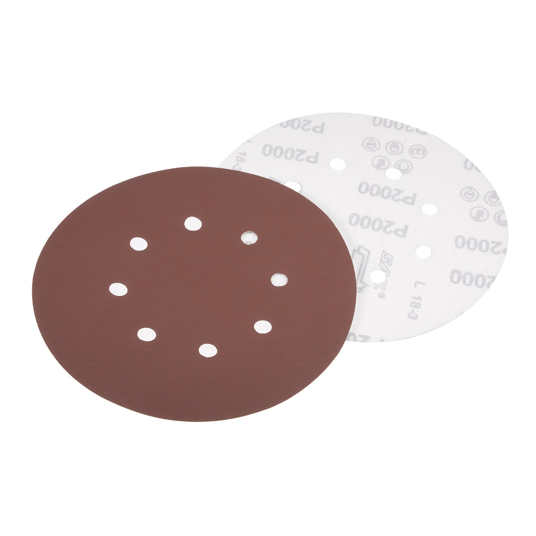 Harfington 8-hole Hook Loop Sanding Disc Flock Sandpaper