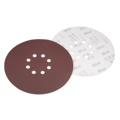Harfington 8-hole Hook Loop Sanding Disc Flock Sandpaper