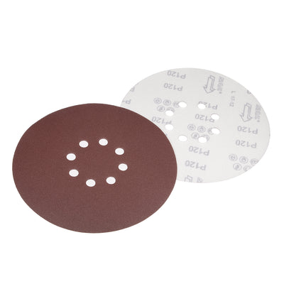 Harfington 8-hole Hook Loop Sanding Disc Flock Sandpaper