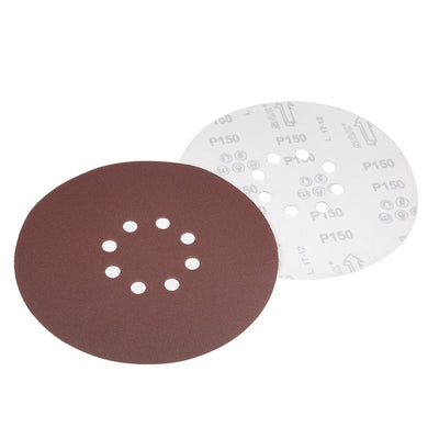 Harfington 8-hole Hook Loop Sanding Disc Flock Sandpaper