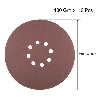 Harfington 8-hole Hook Loop Sanding Disc Flock Sandpaper