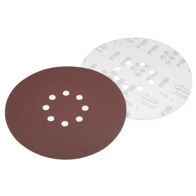 Harfington 8-hole Hook Loop Sanding Disc Flock Sandpaper