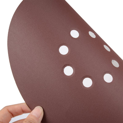 Harfington 8-hole Hook Loop Sanding Disc Flock Sandpaper