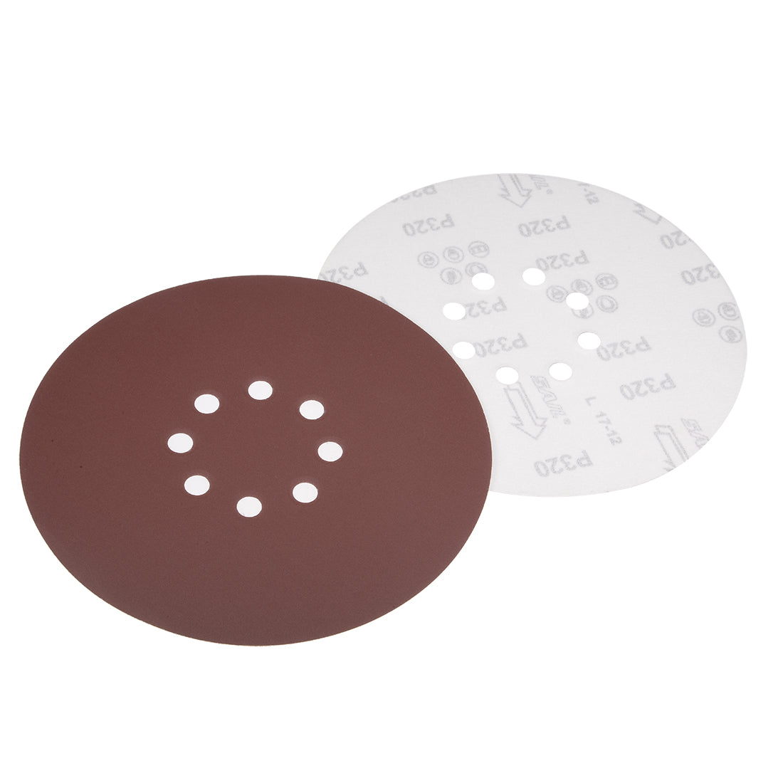 Harfington 8-hole Hook Loop Sanding Disc Flock Sandpaper