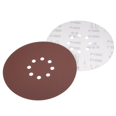 Harfington 8-hole Hook Loop Sanding Disc Flock Sandpaper