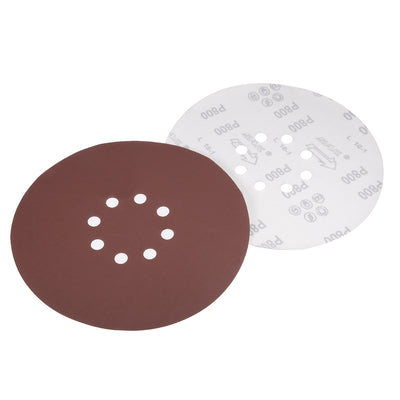 Harfington 8-hole Hook Loop Sanding Disc Flock Sandpaper