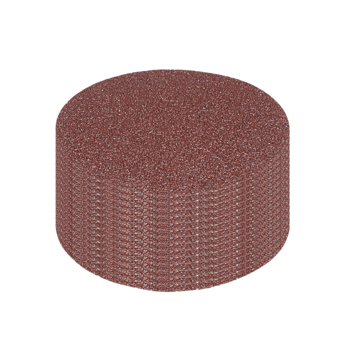 Harfington 15Pcs 3 Inch Hook and Loop Sanding Disc 60 Grits Flocking Sandpaper for Random Orbit Sander Brown