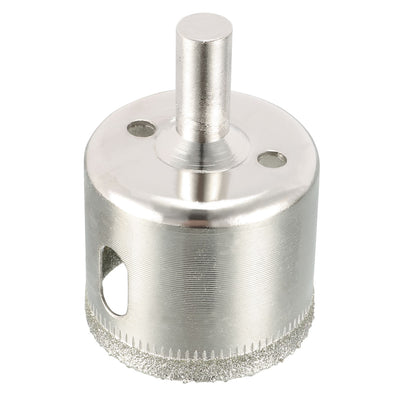 Harfington 2pcs 35mm Diamond Drill Bit Hole Saw for Watt Glass Marble Granite Fiberglass Ceramic Tool