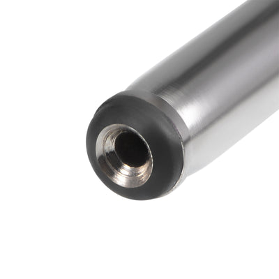 Harfington 150Pcs DC Male Connector 3.5mm x 1.1mm Power Cable Jack Adapter Silver Tone