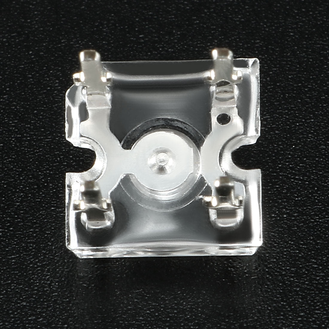 Harfington 150pcs 3mm Piranha RED LED Diode Lights Round Super Flux 4 PINS Clear 2V 20mA Bulb Lamps Electronics Components Filcker Light Emitting Diodes