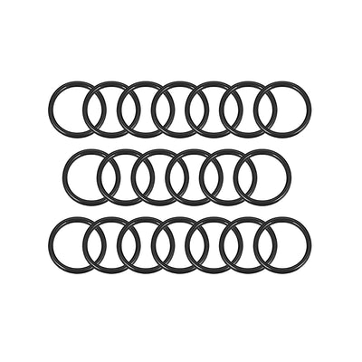 Harfington O-Rings Nitrile Rubber Gasket, Width, 20 pcs