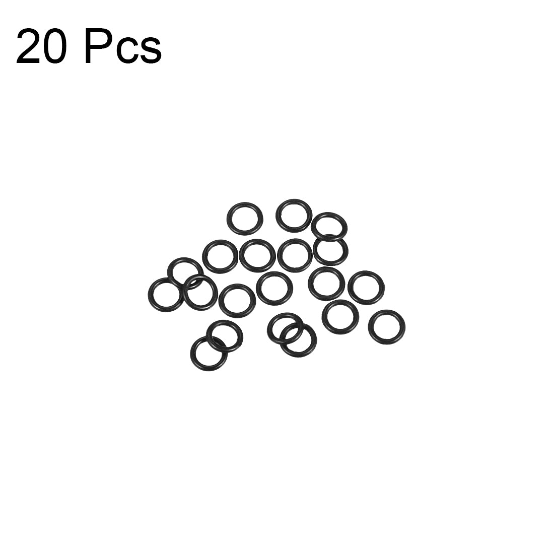 Harfington O-Rings Nitrile Rubber Gasket, Width, 20 pcs