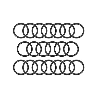 Harfington O-Rings Nitrile Rubber Gasket, Width, 20 pcs
