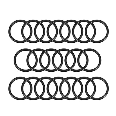 Harfington O-Rings Nitrile Rubber Gasket, Width, 20 pcs