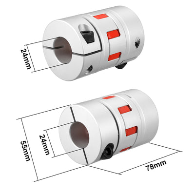 Harfington Shaft Coupling  Flexible Coupler Joints for Servo Stepped Motor
