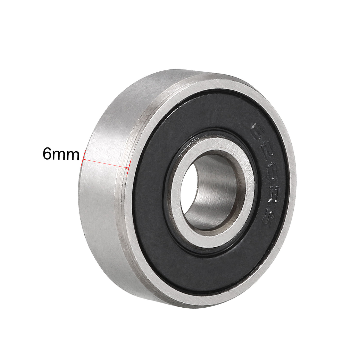 uxcell Uxcell Deep Groove Ball Bearings Metric Double Sealed Carbon Steel Z1