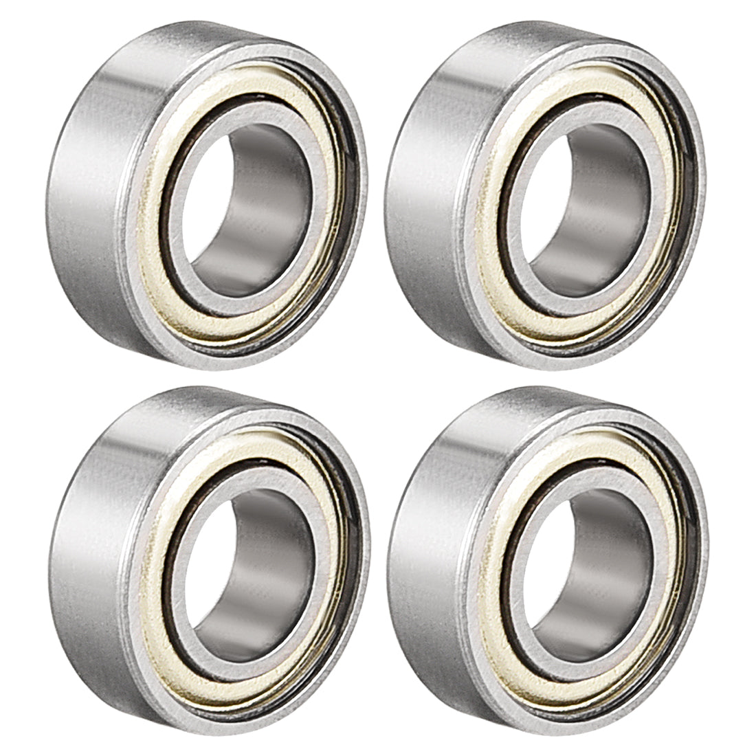 uxcell Uxcell Deep Groove Ball Bearings Metric Double Shielded Carbon Steel Z1 Level