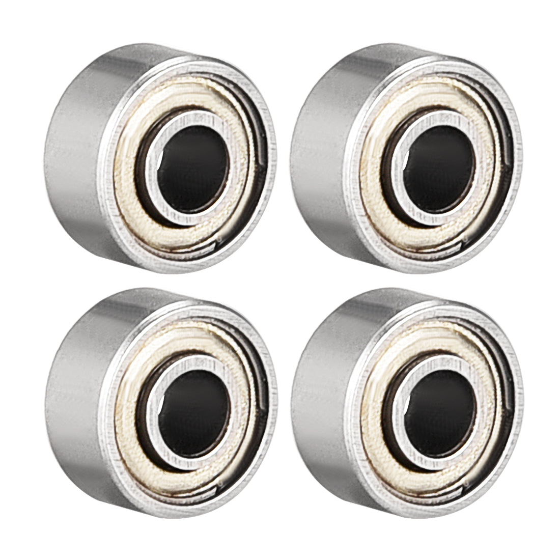 uxcell Uxcell Deep Groove Ball Bearings Metric Double Shielded Carbon Steel Z1 Level