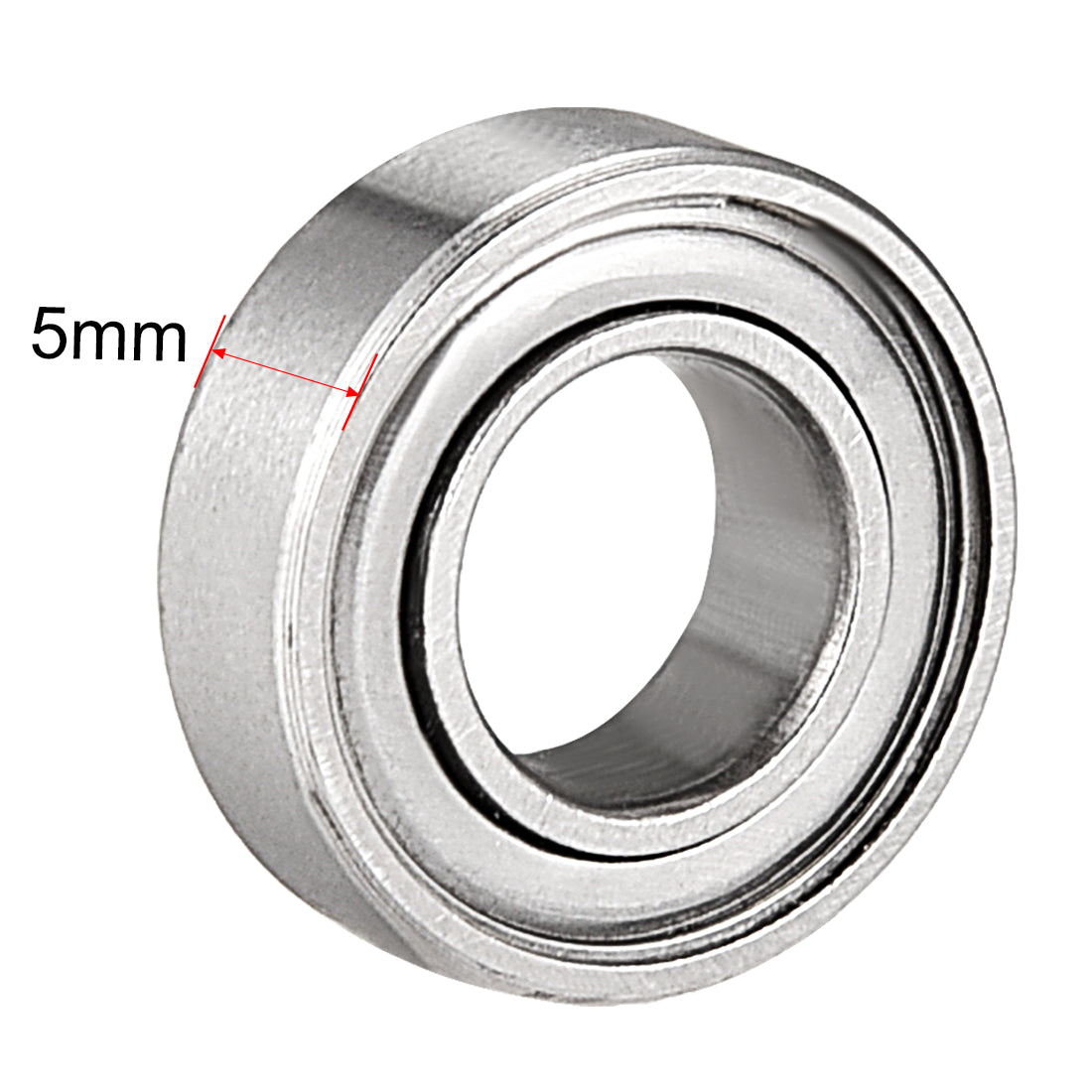 uxcell Uxcell Deep Groove Ball Bearings Metric Double Shielded Carbon Steel Z1 Level