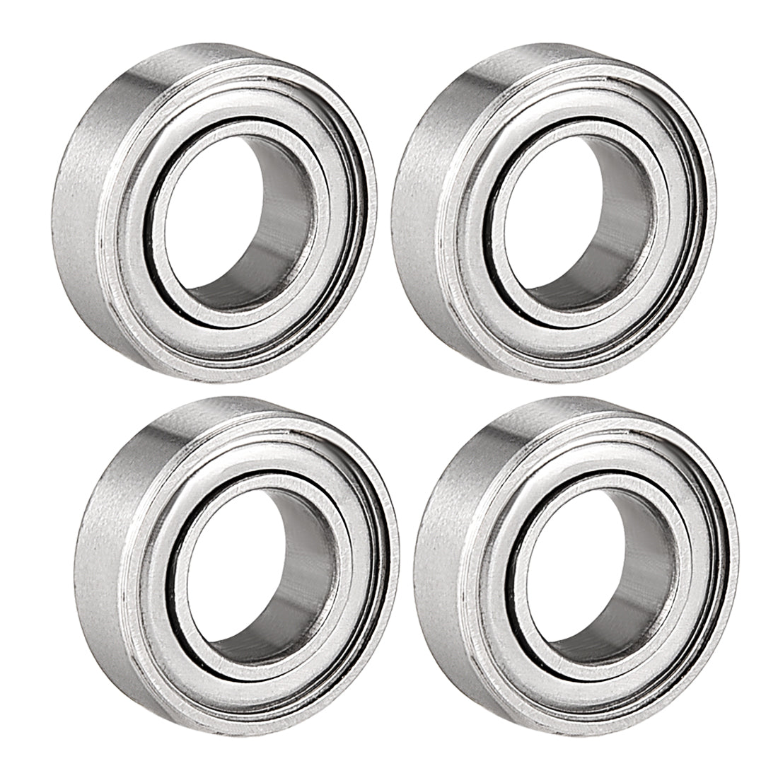 uxcell Uxcell Deep Groove Ball Bearings Metric Double Shielded Carbon Steel Z1 Level