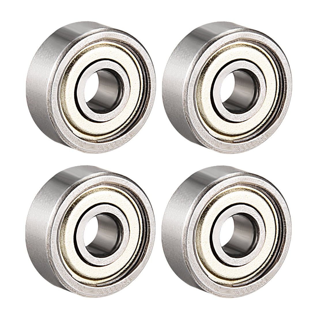 uxcell Uxcell Deep Groove Ball Bearings Metric Double Shielded Carbon Steel Z1 Level
