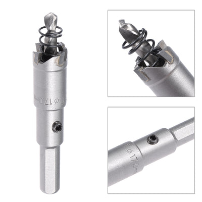 Harfington Carbide Hole Saw Cutter Bore Bit for Stainless Steel