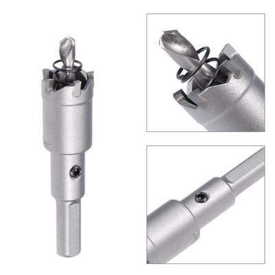 Harfington Carbide Hole Saw Cutter Bore Bit for Stainless Steel