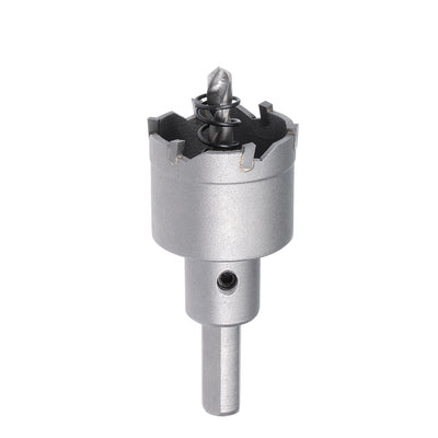 Harfington Carbide Hole Saw Cutter Drill Bit for Stainless Steel Gray