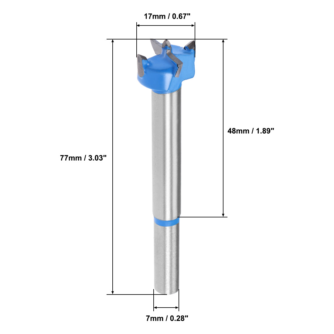 Harfington 2000rpm Carbide Hinge Boring Forstner Drill Bit