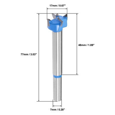 Harfington 2000rpm Carbide Hinge Boring Forstner Drill Bit